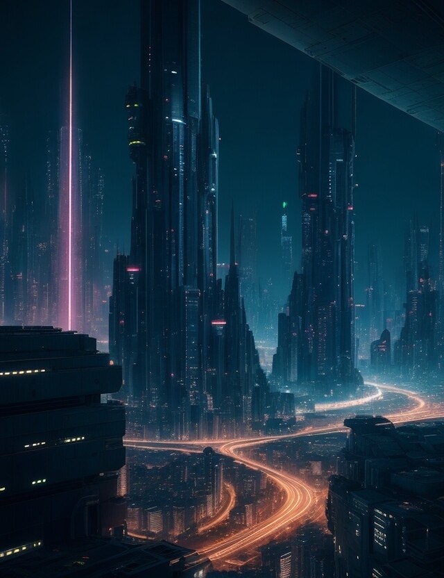 City at night