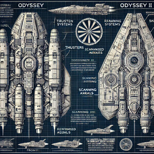 The blueprint of spaceships