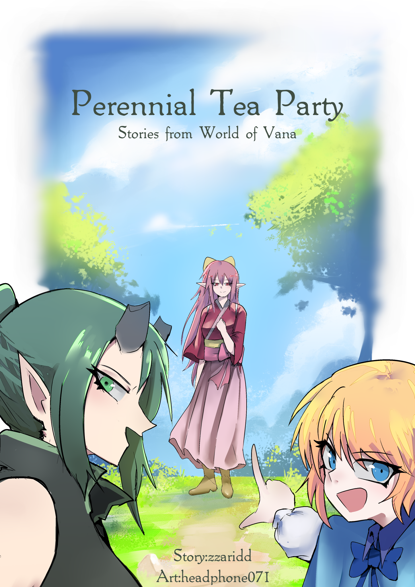 Perennial Tea Party: Cover Art