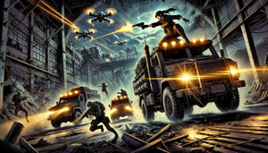 A scene from the episodes