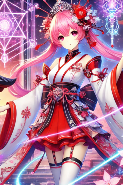 Sakura Miko The Celestial Shrine Maiden's Rebirth