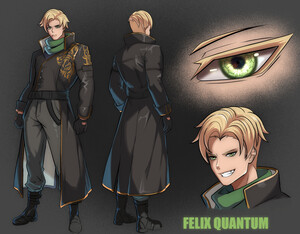 Felix Quantum's Character Sheet - Prototype