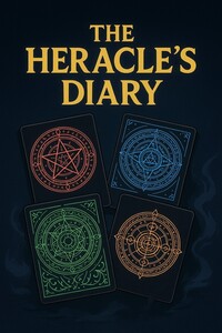 The cover of the 1st volume of The Heracle's Diary
