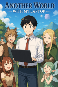 Another world with laptop