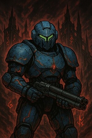 B-7X Power Armor (I'll get a real artist eventually, bear with this for now!)