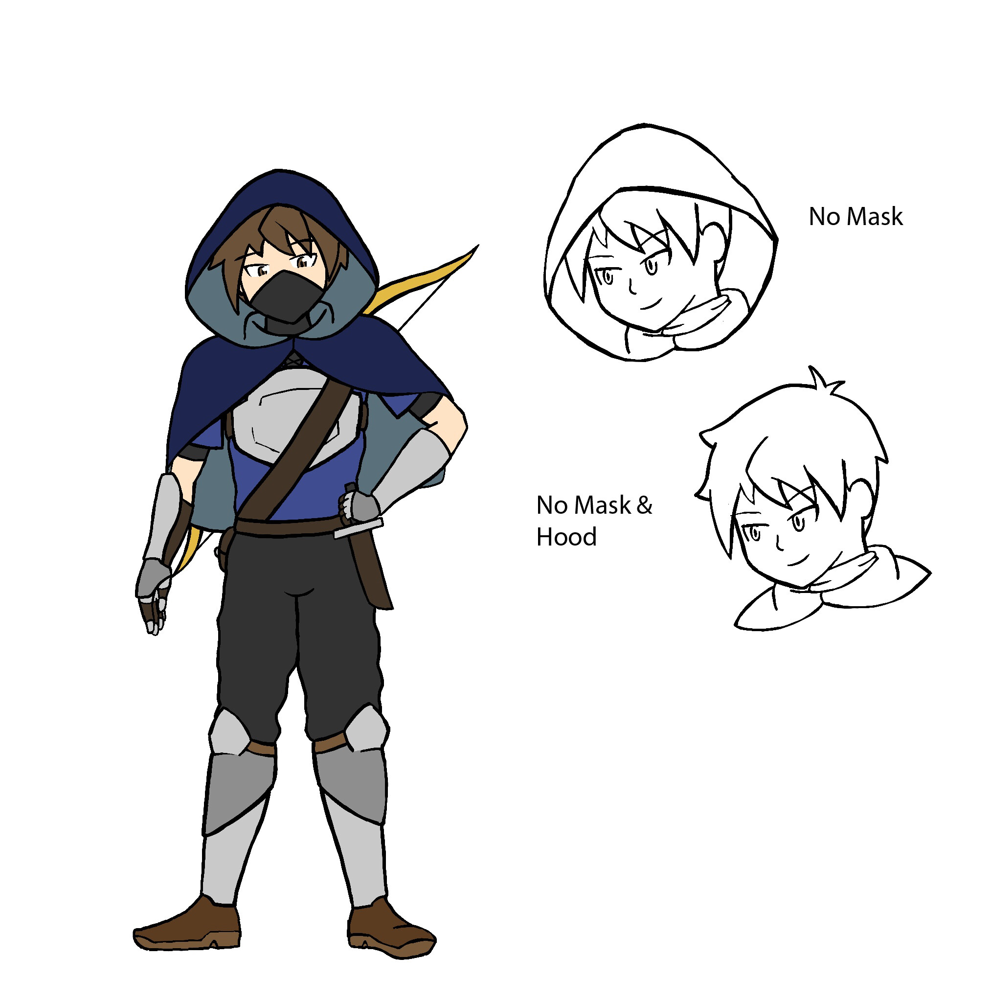 Kaito's Upgraded Gear