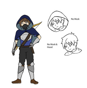 Kaito's Upgraded Gear