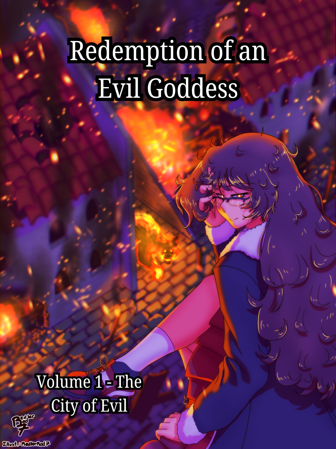 Redemption of an Evil Goddess Volume 1 - Cover Page