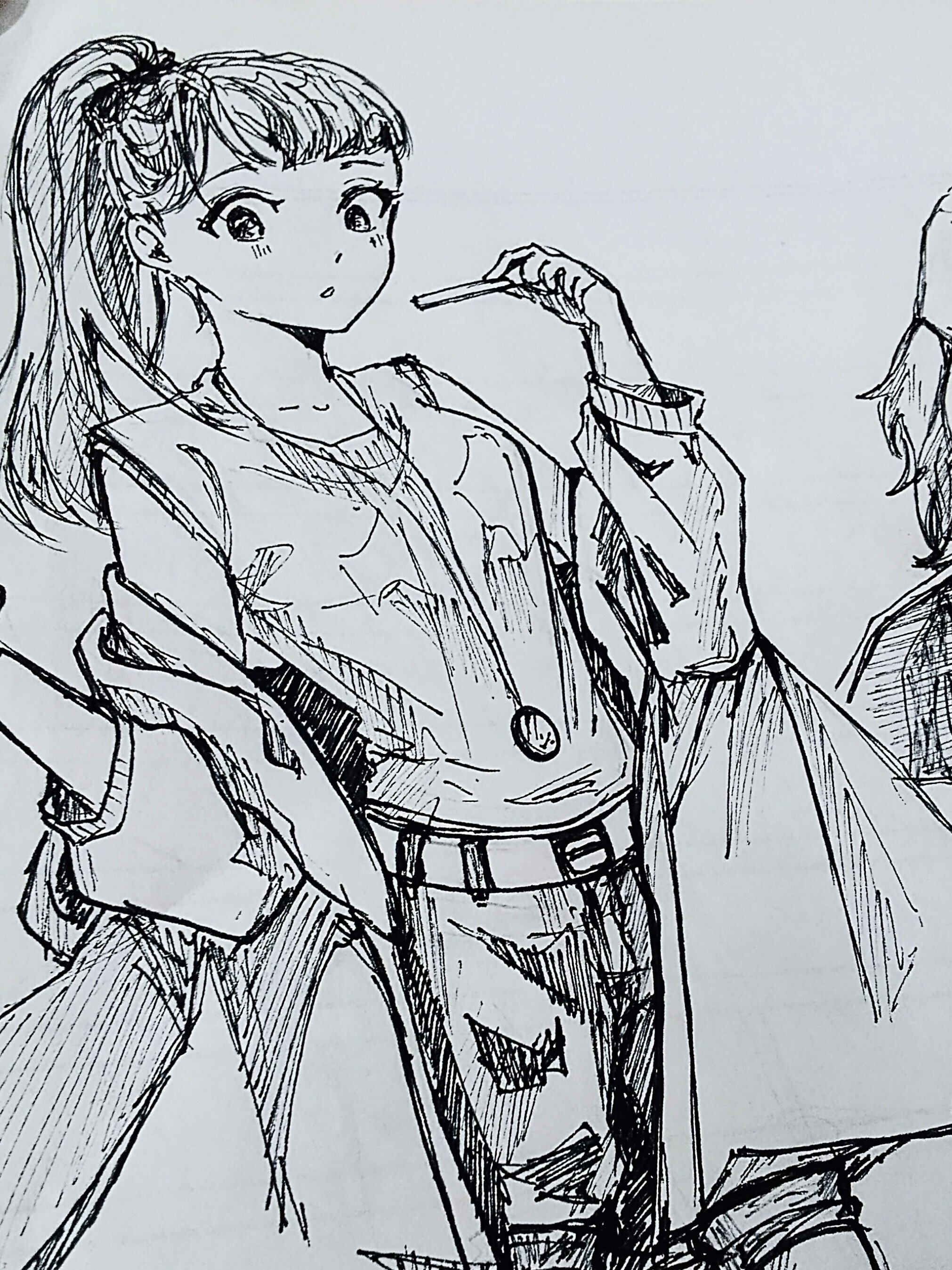 The girl in the story 