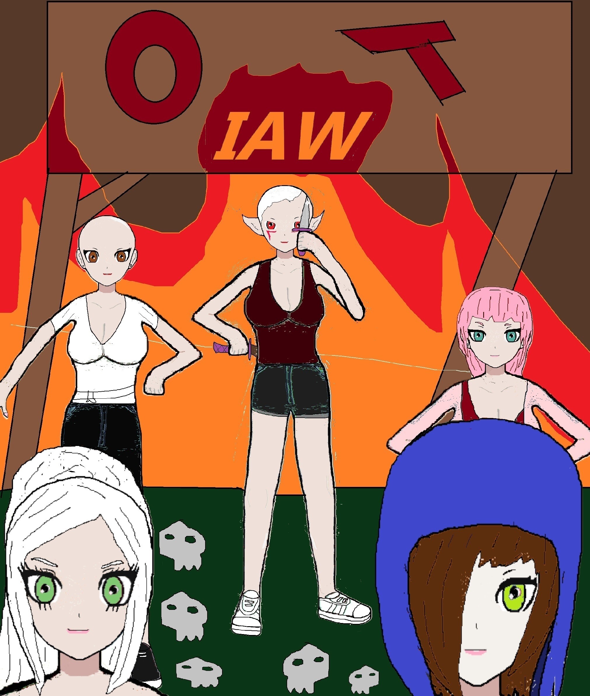 OT IAW (Our Town in another world) cover