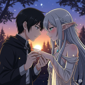 Akira slipped the ring on Elara in chapter 28.