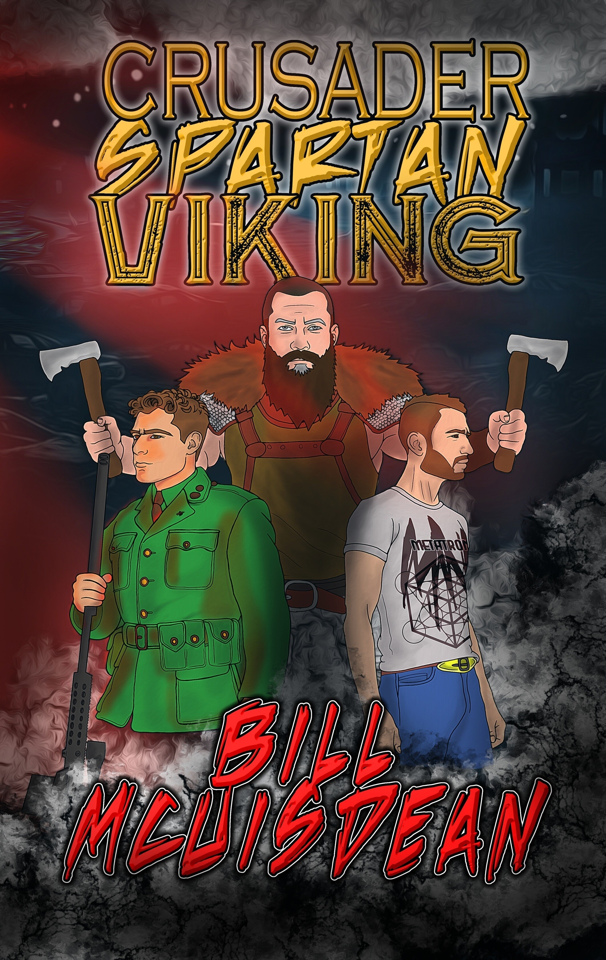 Crusader Spartan Viking vol 1 Cover