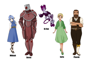 RE:Prophecy Characters