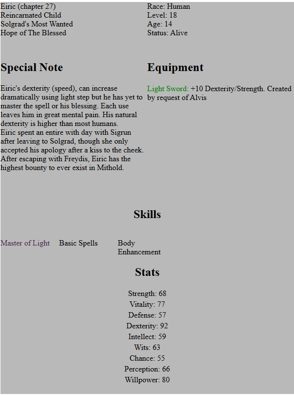 Eiric Chapter 27