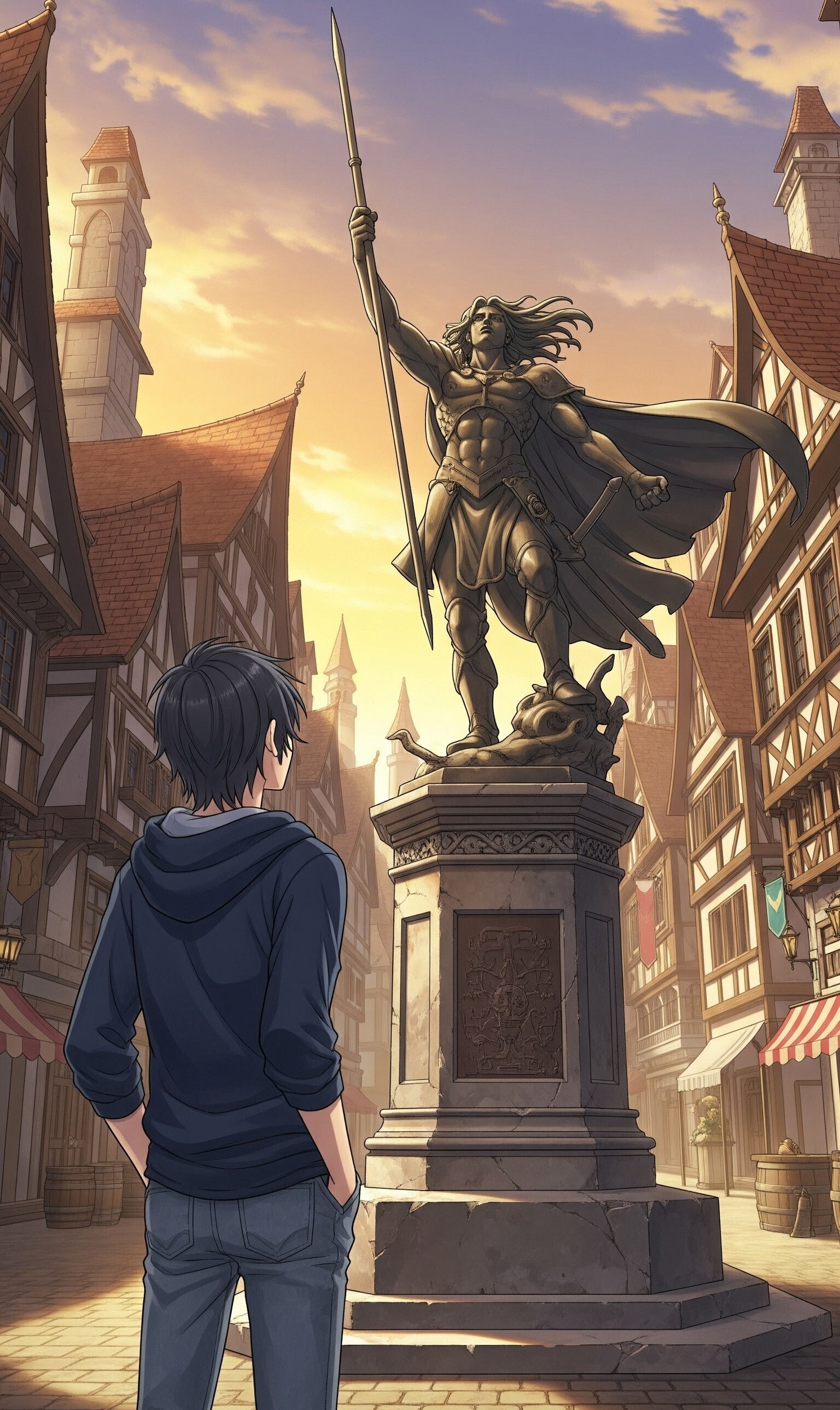 Placeholder cover for the novel (AI generated)