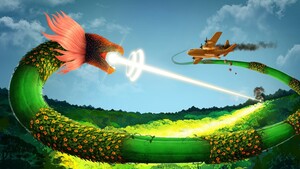 All Green Taking out Cargo Plane