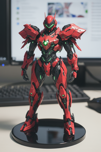 Mecha-Knight And The Guardian