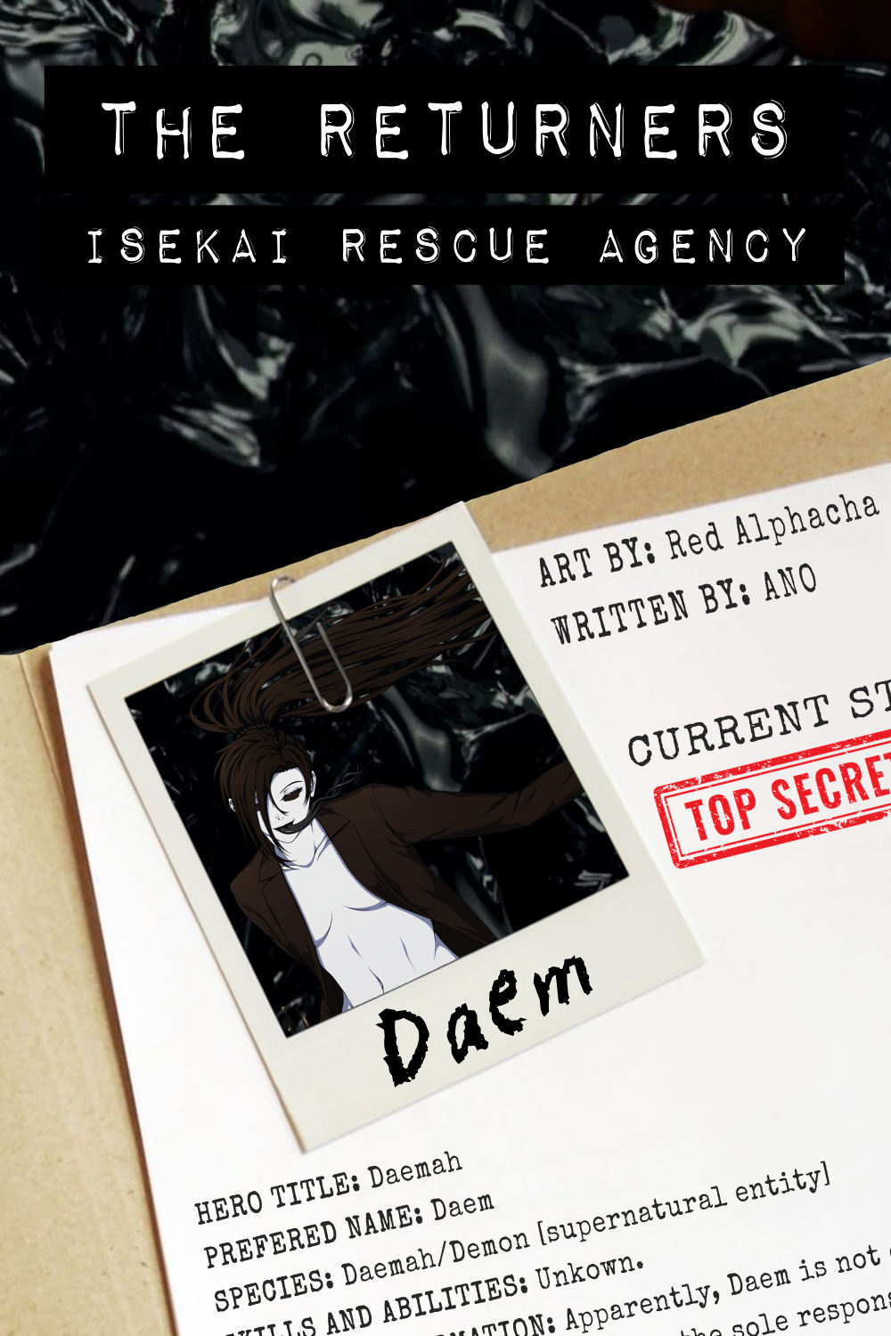 THE RETURNERS - Daem Cover Variant