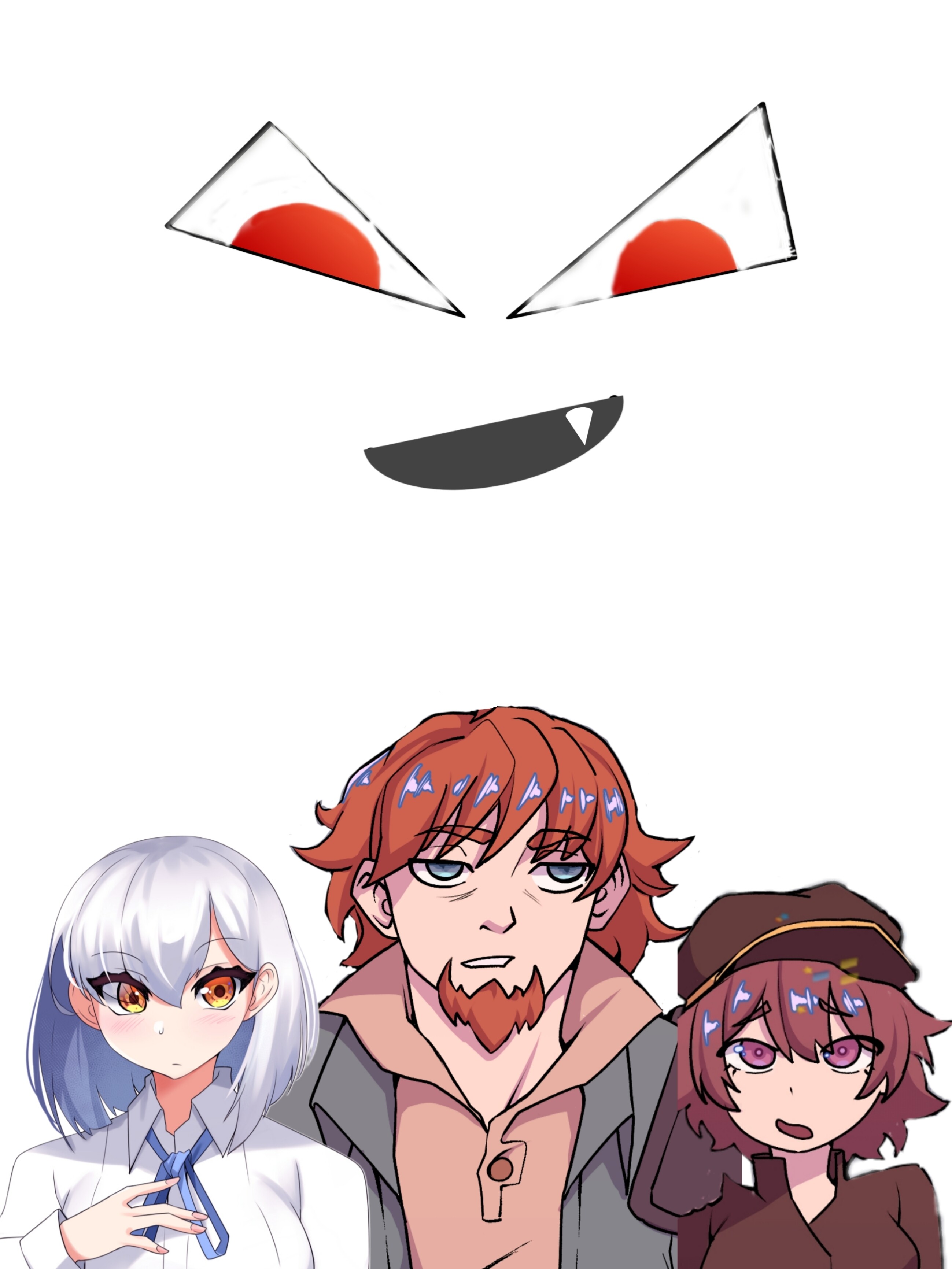 The gang sans cover background.