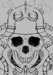 Exoskeleton Art by goh_hayah on Discord