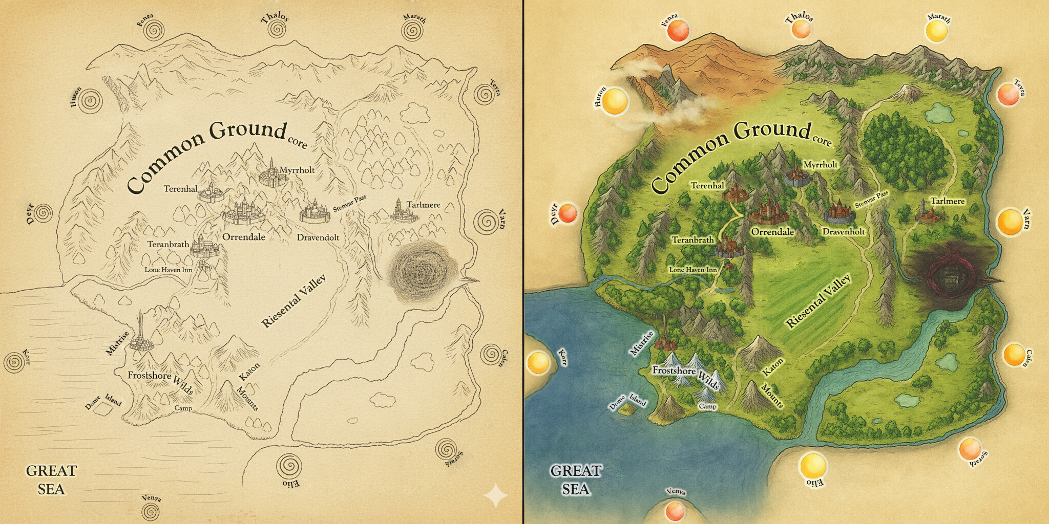 The Common Ground Map