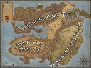 Esserian Continents