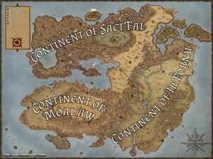 Esserian Continents