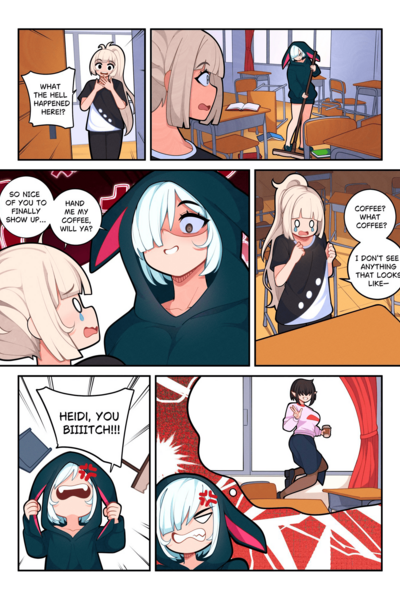 "Coffee? What coffee?" [Comic Cover]