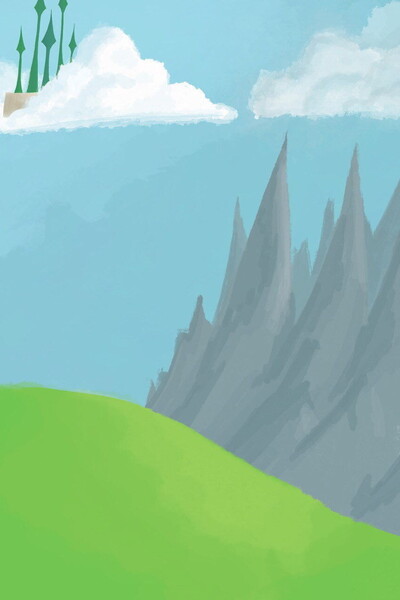 View of the sky from the Stony Jaw