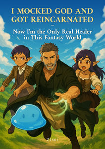 I Mocked God and Got Reincarnated — Now I'm the Only Real Healer in This Fantasy World - Cover