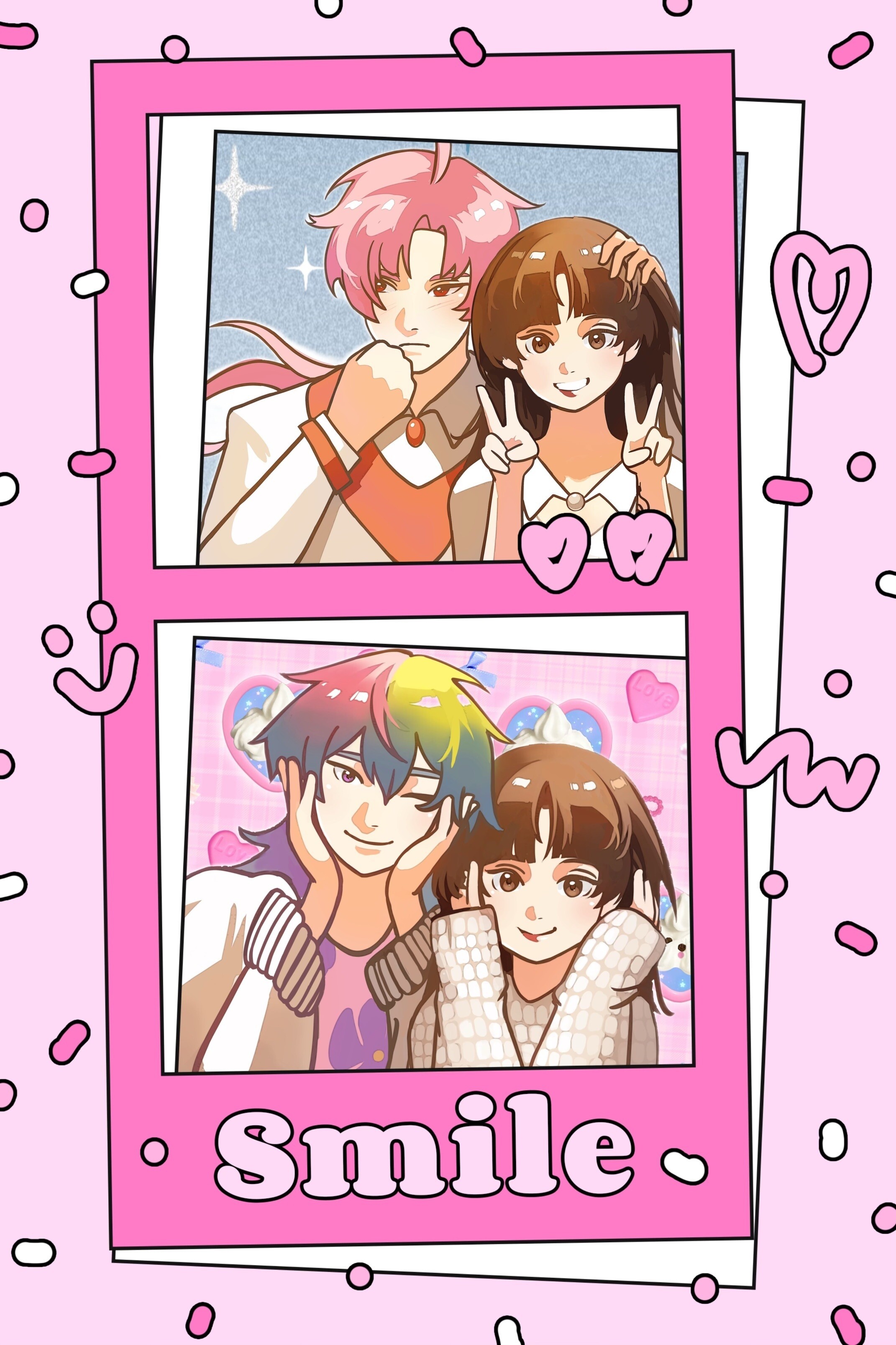 A Mythical Love Affair Photobooth (with childhood pals trio)