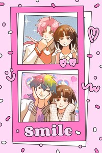 A Mythical Love Affair Photobooth (with childhood pals trio)