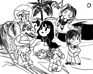 Cleodiana and Her Royal Guard