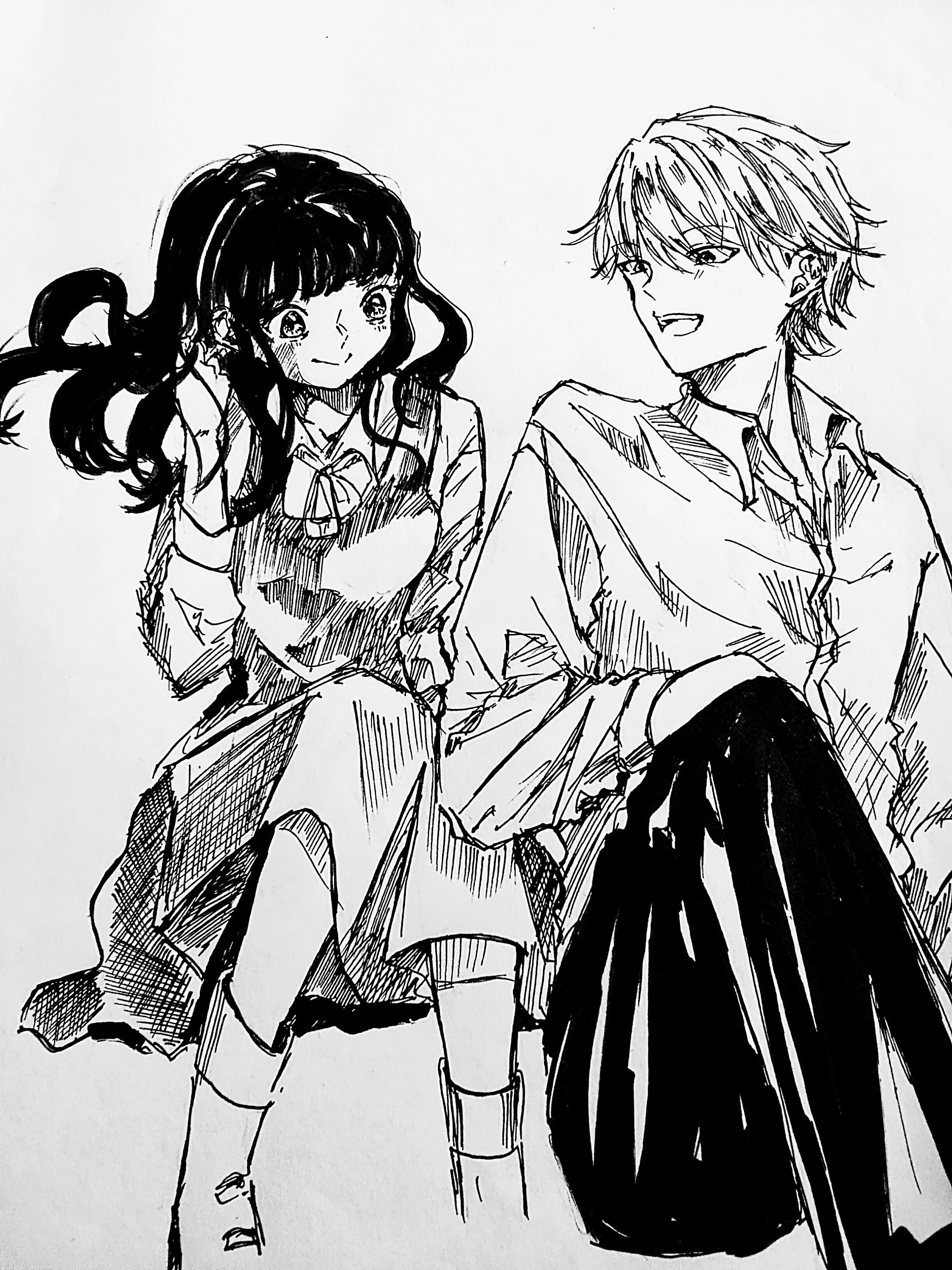 Grip (Sayaka and itsuki)