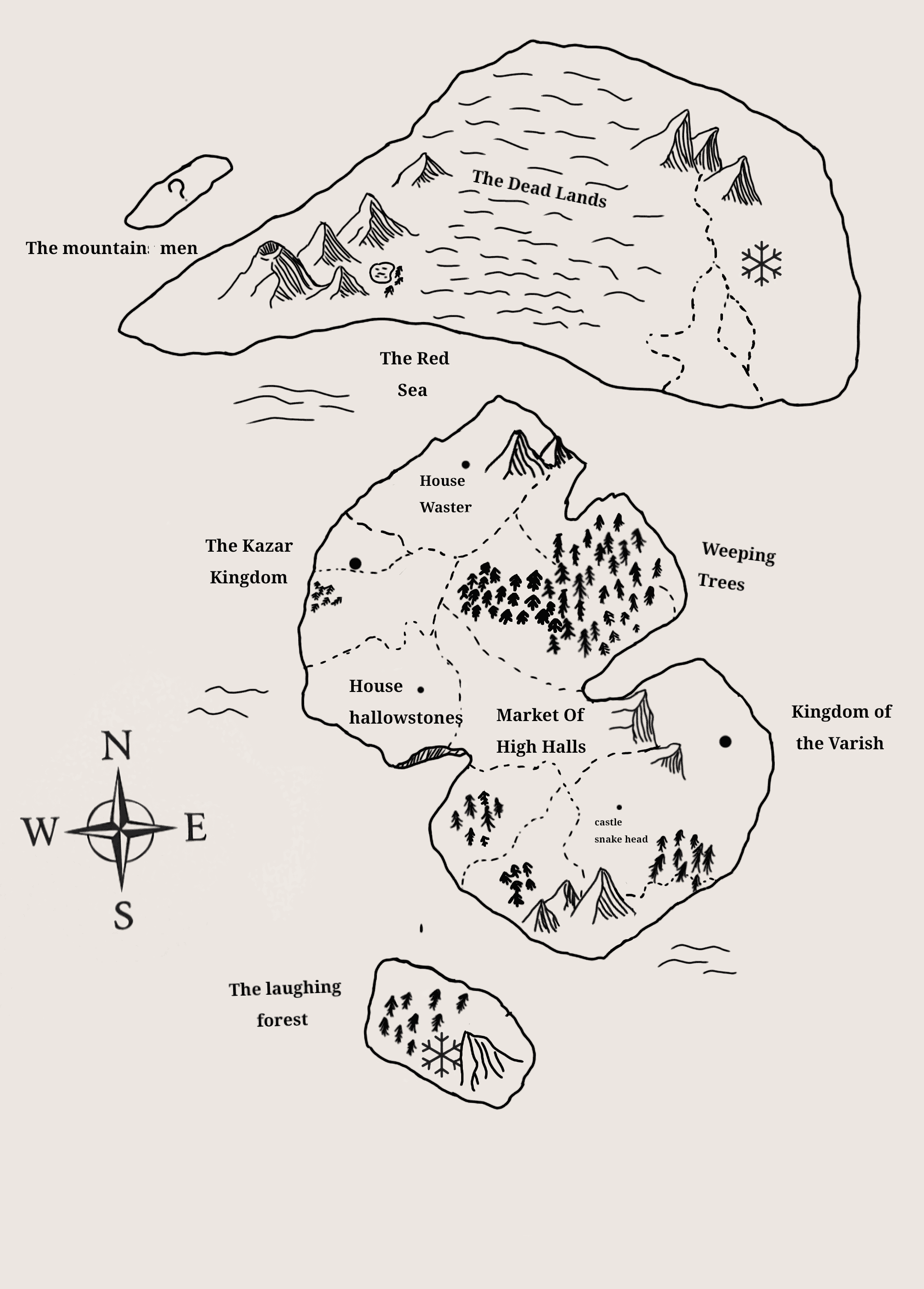 The worlds map( might be edited)