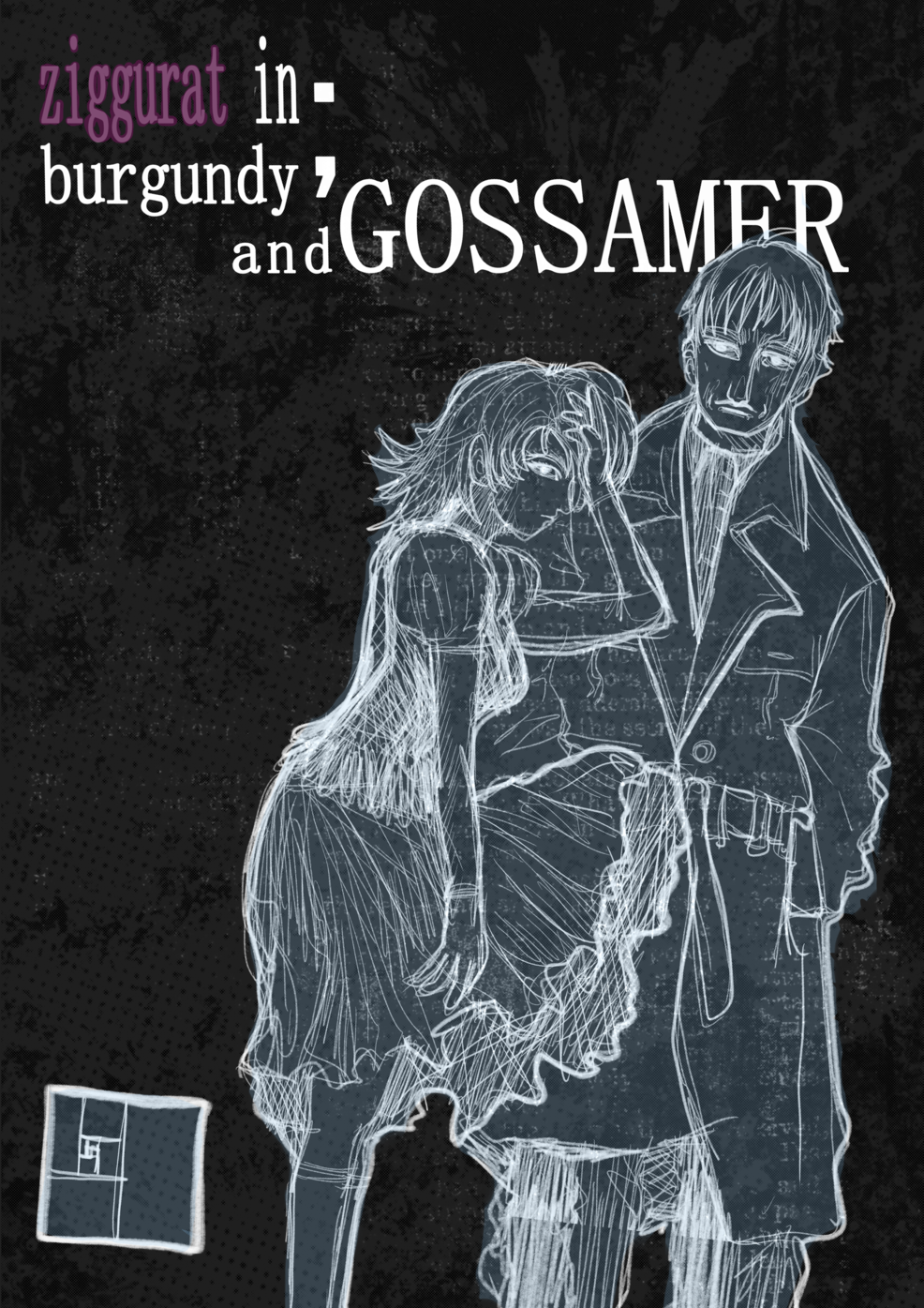 ziggurat in burgundy; and GOSSAMER cover