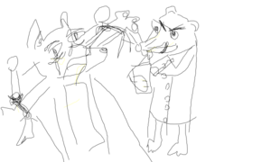 the rat tying up vernic