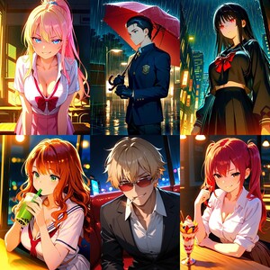 Character Showcase (Elegy of the Red Eclipse)