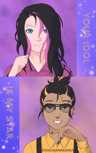 Your Idol is my Star Novel Cover Variant