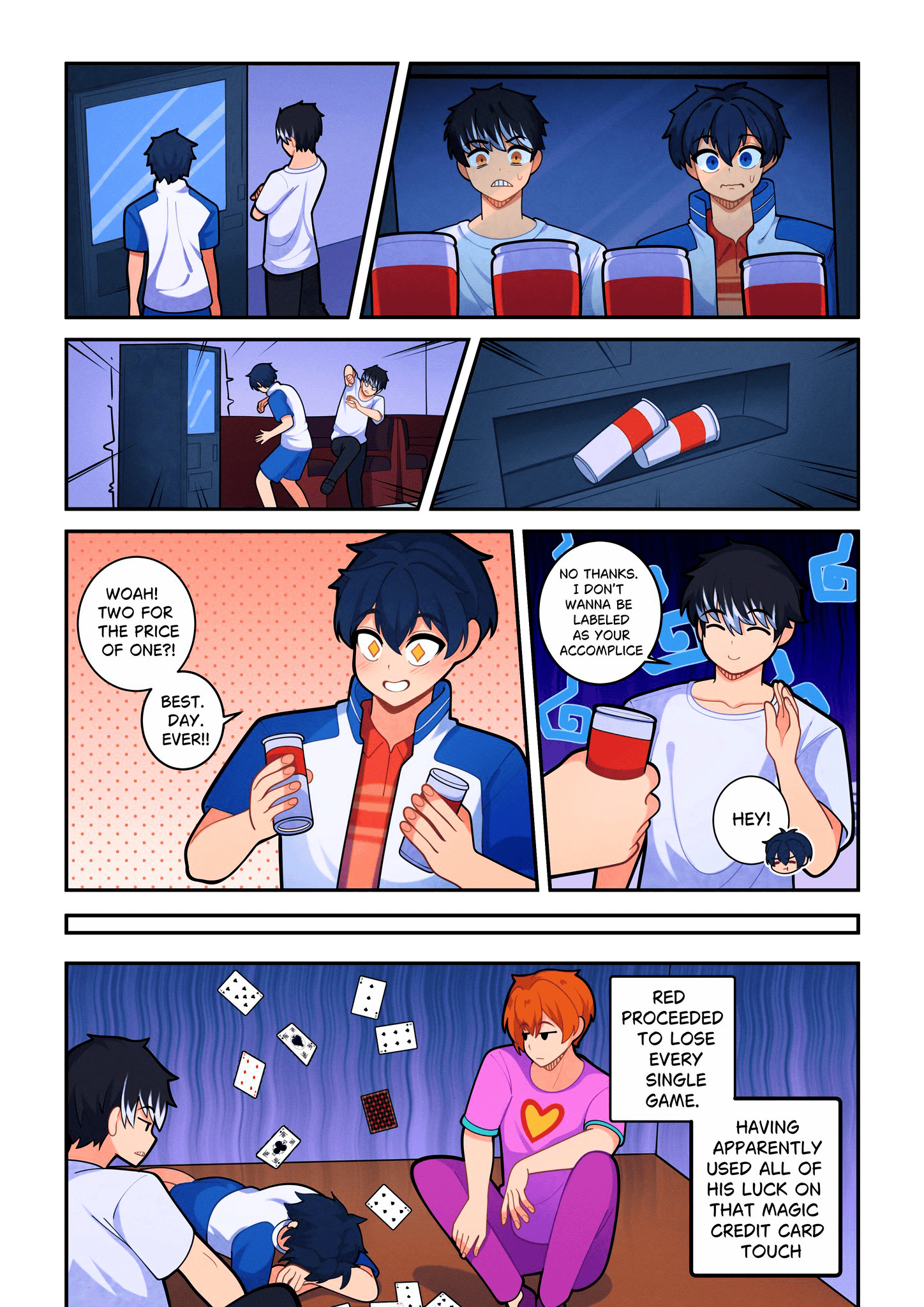 “2 for the Price of 1!” [Comic Cover]