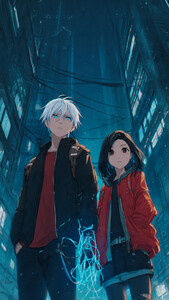 Saku Mizuno and Kana Tendo