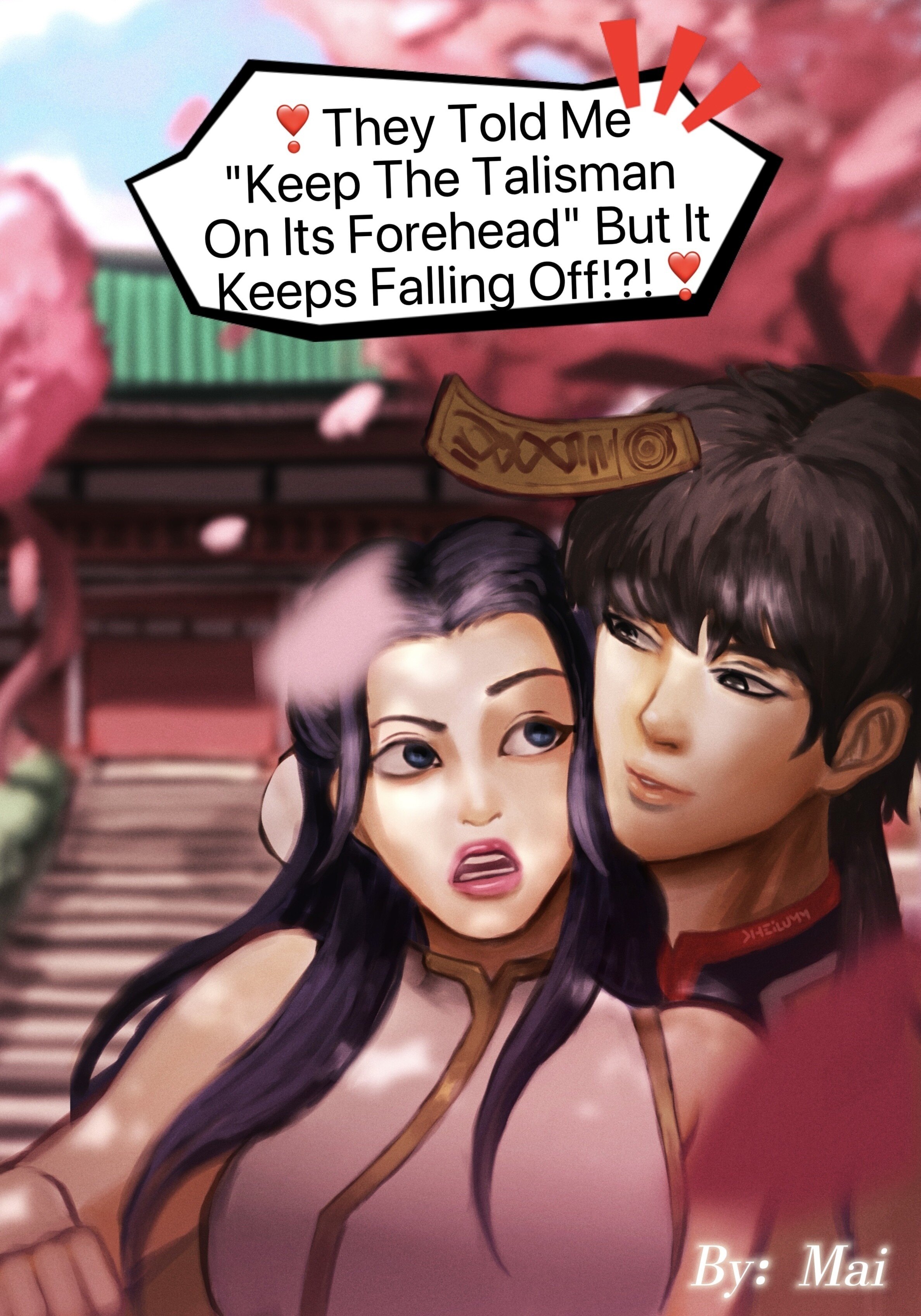 Myself (Melodette) and Renshin 🥀😩