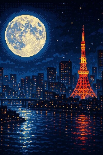 Moonlightning in Tokyo