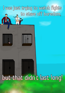 Watching from the rooftops.