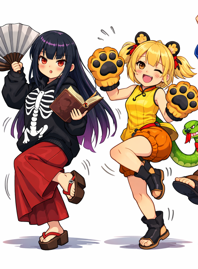 1-RINKA 2- CHIMERA-CHAN (CHI-CHAN)
