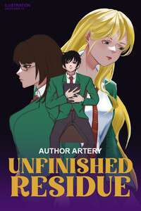 Cover art for unfinished residue.