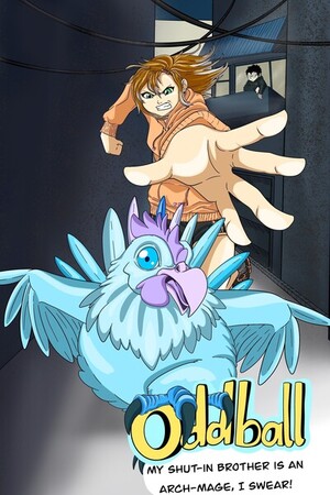 Official Coverart for ODDBALL: My Shut-In Brother is an Arch-Mage, I swear!