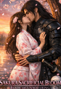 Sakura sacrificial bloom,Blade of unwavering.
