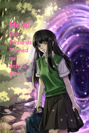 Custom Cover Art For Help! Evil Wizards Turned me Into a Girl!