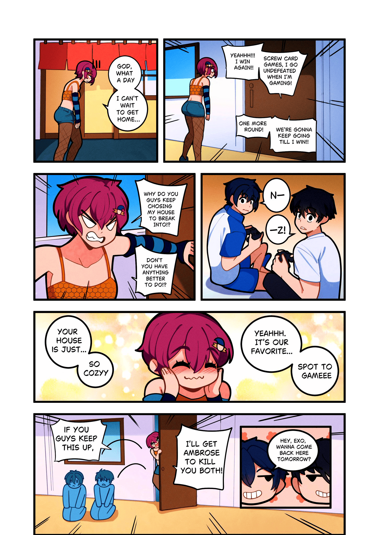 NZ's Usual Home Intruders [Comic Page]